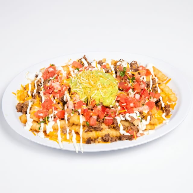 Chita’s Fries With Meat.