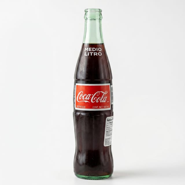 Soda Glass Bottle.